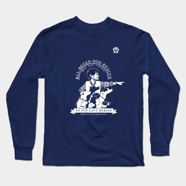 Will Graham All Bree Dog Rescue Long Sleeve T-Shirt by tumblebuggie